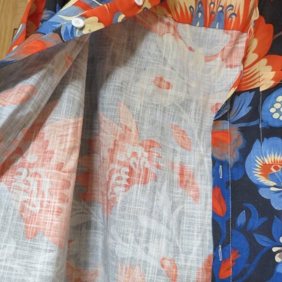 Men's Hawaiian style floral print shirt size 2 XL - Picture 6 of 7